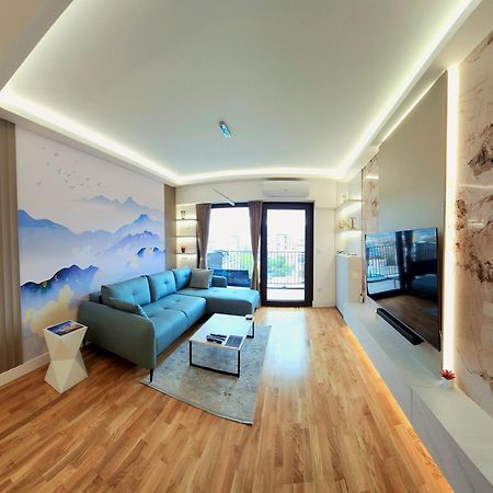 Diamond Residences 10Th Fl. Lux Apt. W/ City View Skopje Exteriör bild